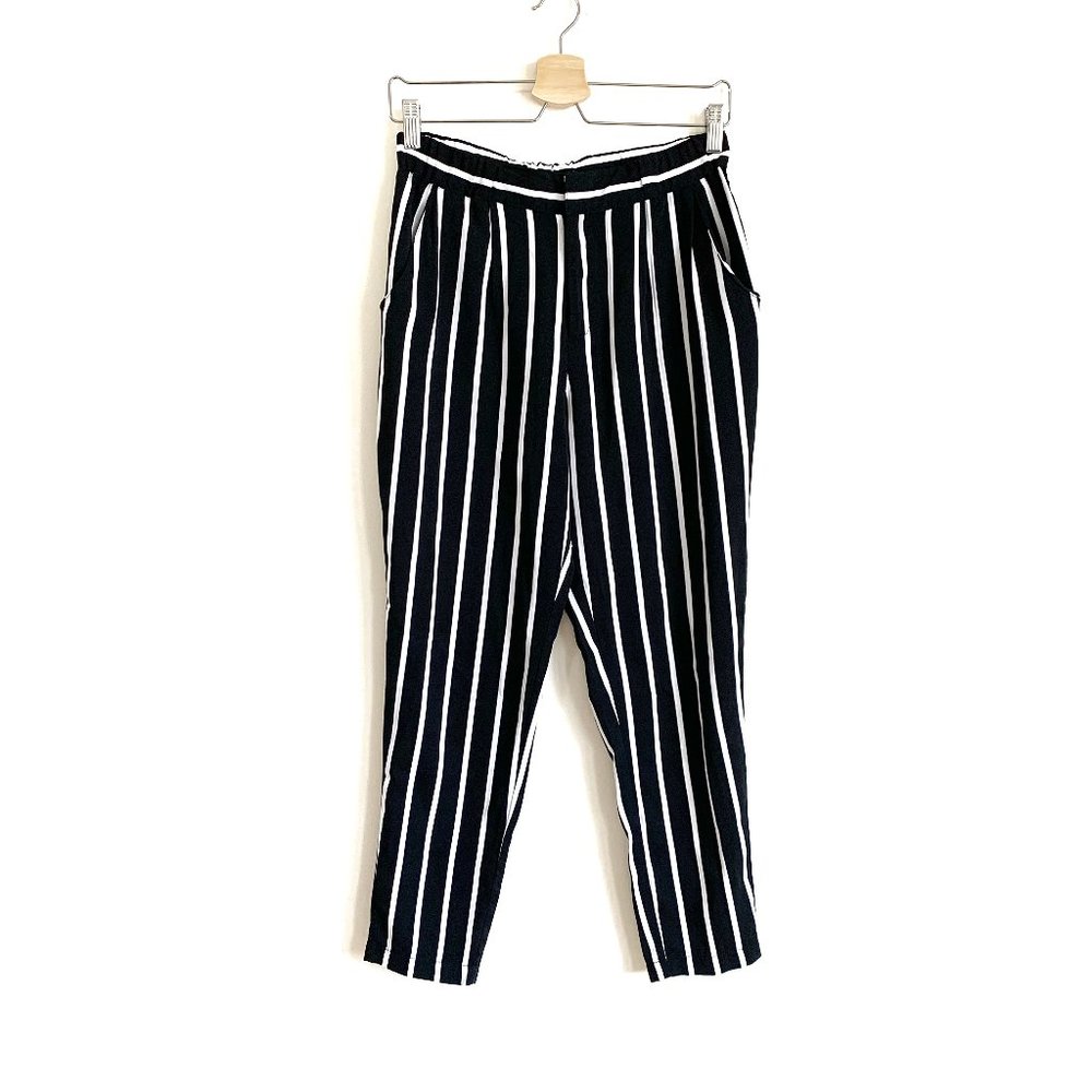 Forever 21 | Black with White Strips Trouser